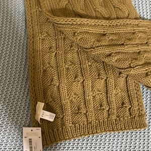 Bordered MK-Logo Muffler Scarf